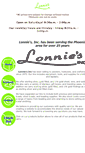 Mobile Screenshot of lonniesinc.com
